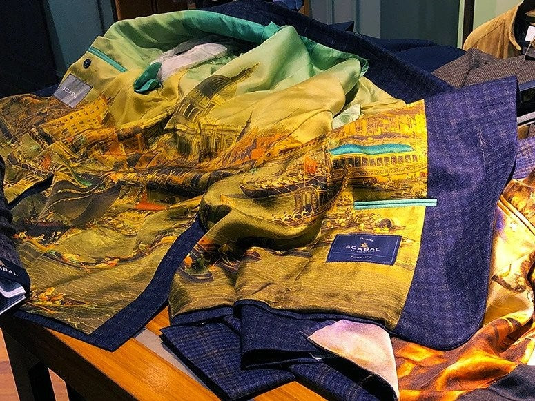 Bespoke Jacket Linings with Leonard Logsdail – Rampley and Co