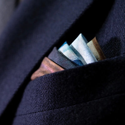 What Pocket Square to Wear with a Blue Jacket