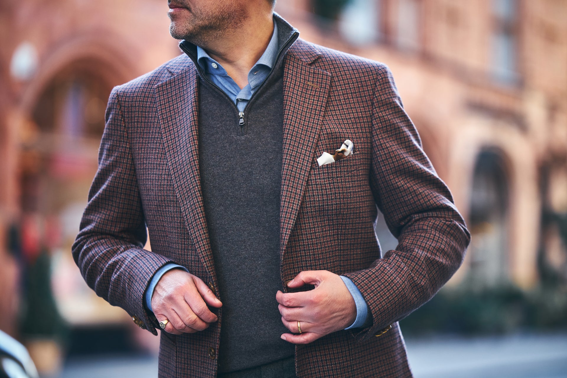 dress shirt with coat The Dos and Don'ts of Choosing a Dress Shirt to Wear With a Suit StudioSuits