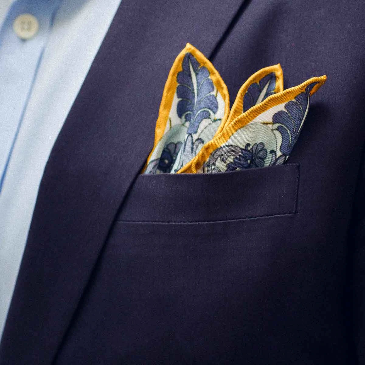 Pocket handkerchief deals styles