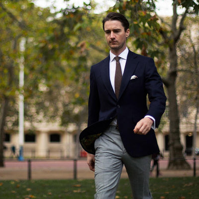 What To Wear With A Navy Jacket for Autumn