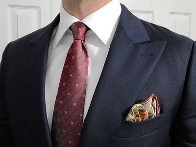 Matching A Pocket Square And Tie