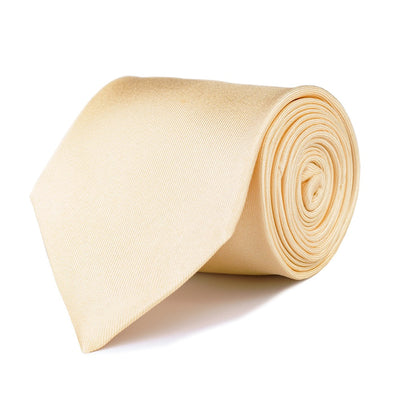 Champagne Silk Twill Tie