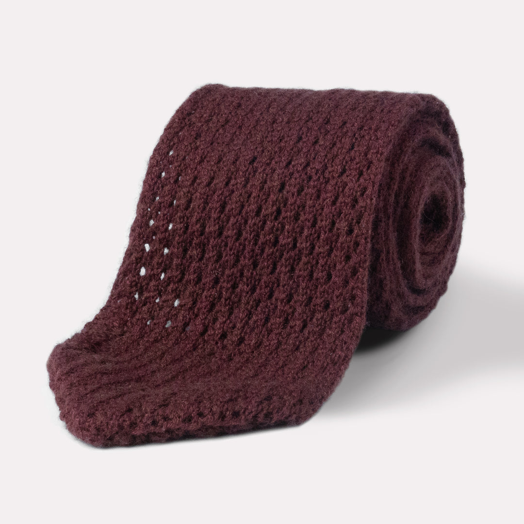 cashmere knit tie