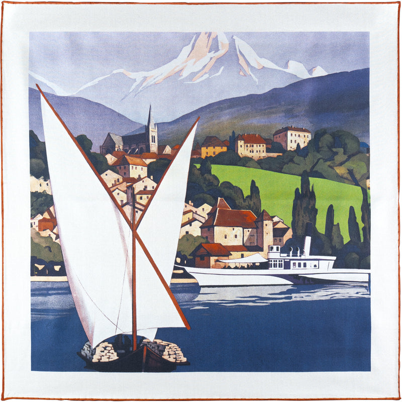 Thonon-les-Bains Pocket Square