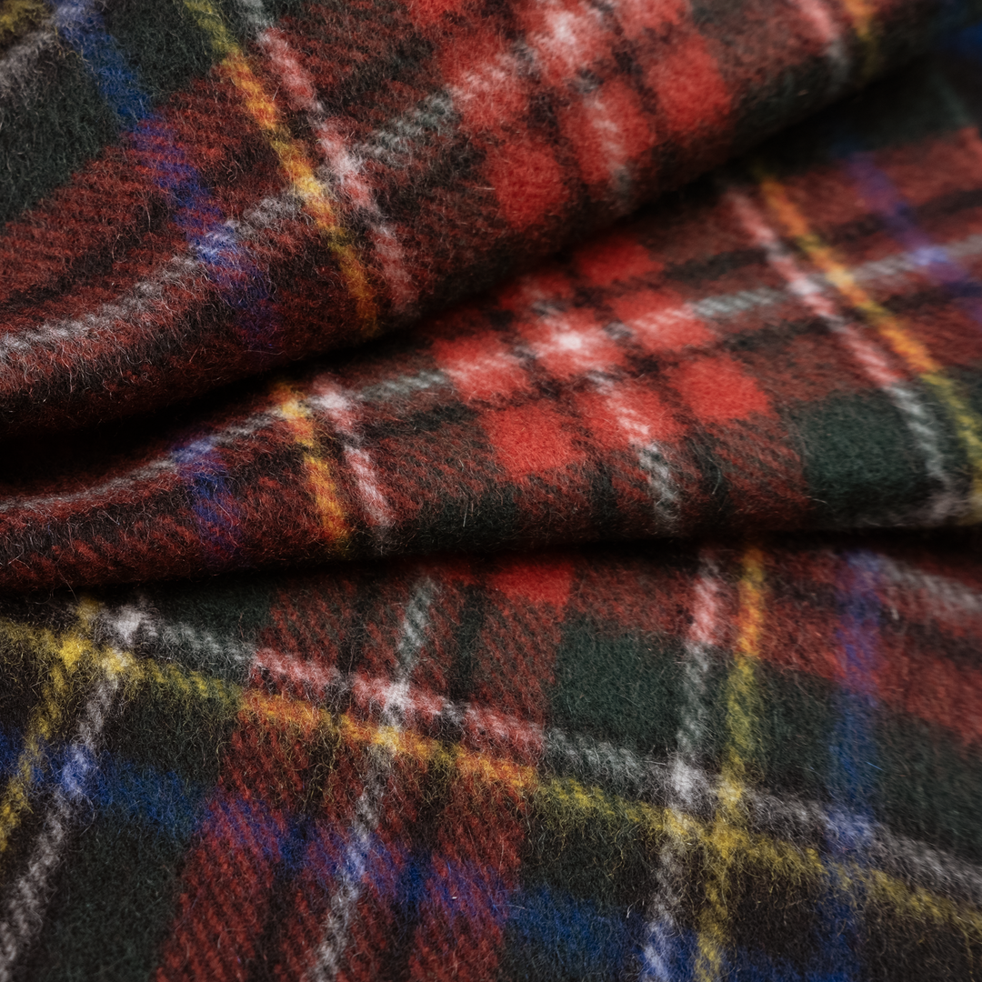 Oxfords Cashmere Mantello Tartan, Royal Stewart Style3