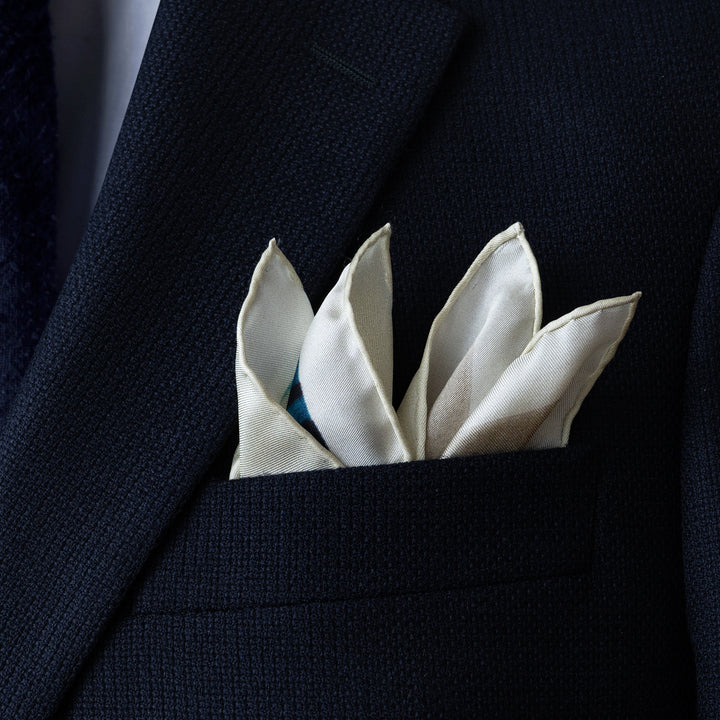 Great Wave off Kanagawa by Hokusai Pocket Square – Rampley and Co