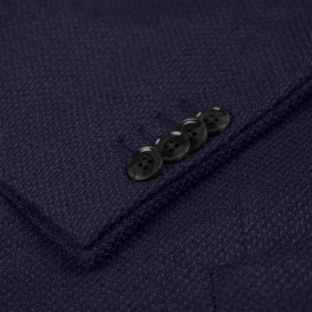 Navy Superfine Merino Wool Jacket – Rampley and Co