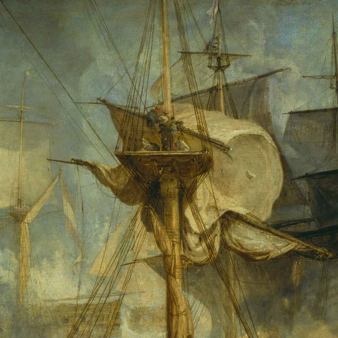The Battle of Trafalgar, as Seen from the Mizen Starboard Shrouds
