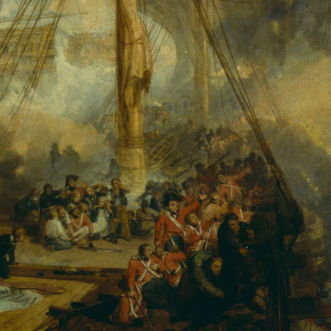 The Battle of Trafalgar, as Seen from the Mizen Starboard Shrouds