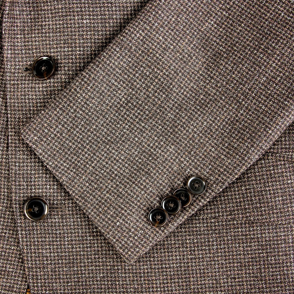 Walnut Superfine Houndstooth Jacket – Rampley and Co