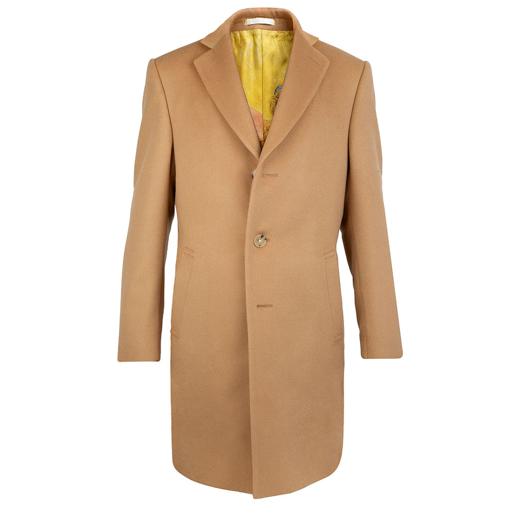 Camel Wool Overcoat – Rampley and Co - Main Image