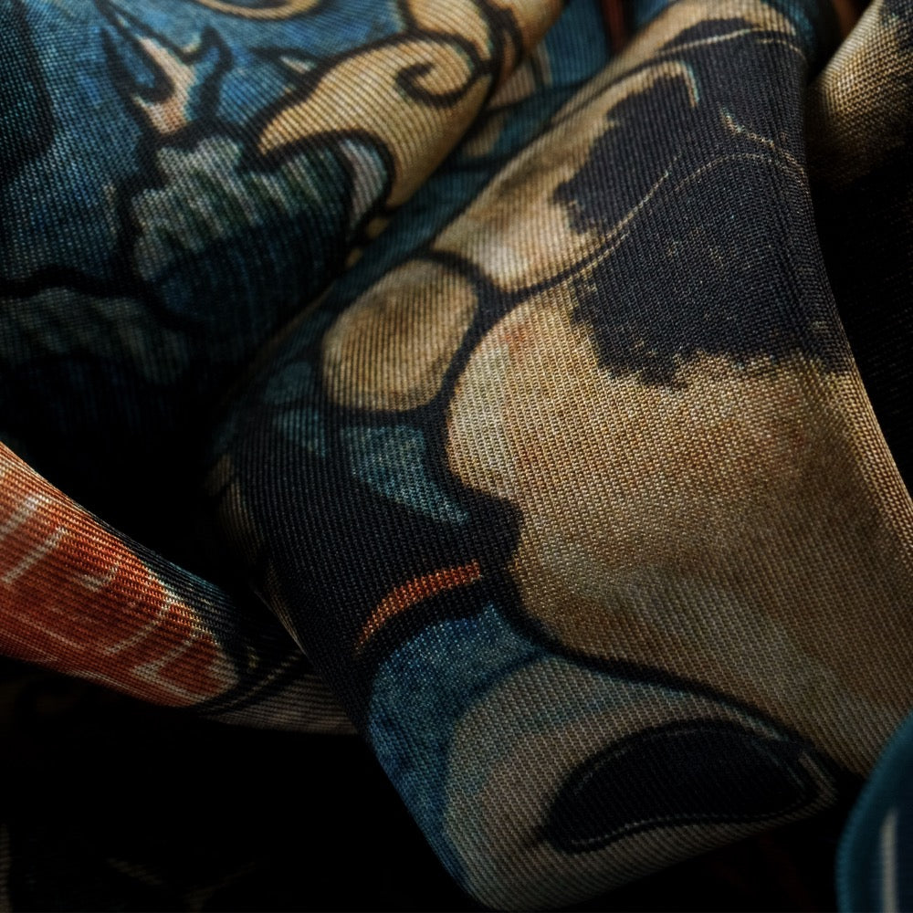 Chūsenko Teitokuson Pocket Square – Rampley and Co