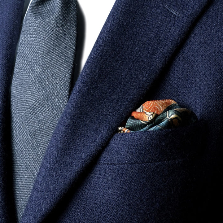 Chūsenko Teitokuson Pocket Square – Rampley and Co