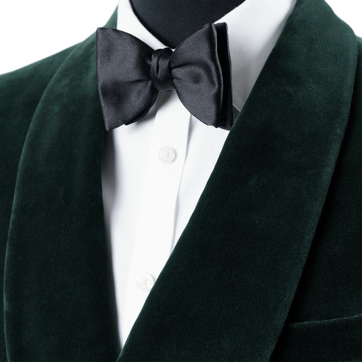 Green smoking jacket online