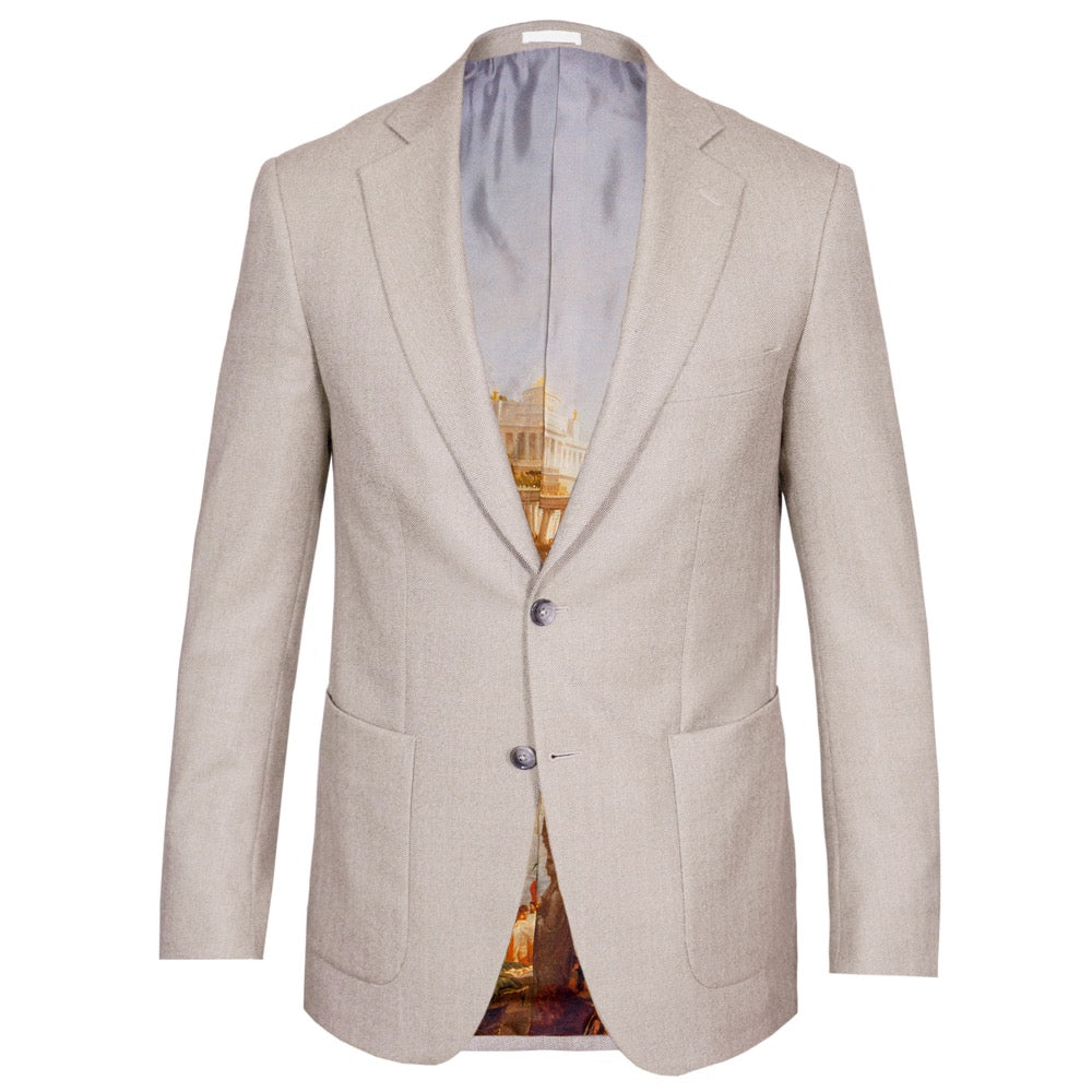 ジャケット・アウター sheller brillant herringbone jacket coat brillant herringbone jacket coat – shéller / シェリエ