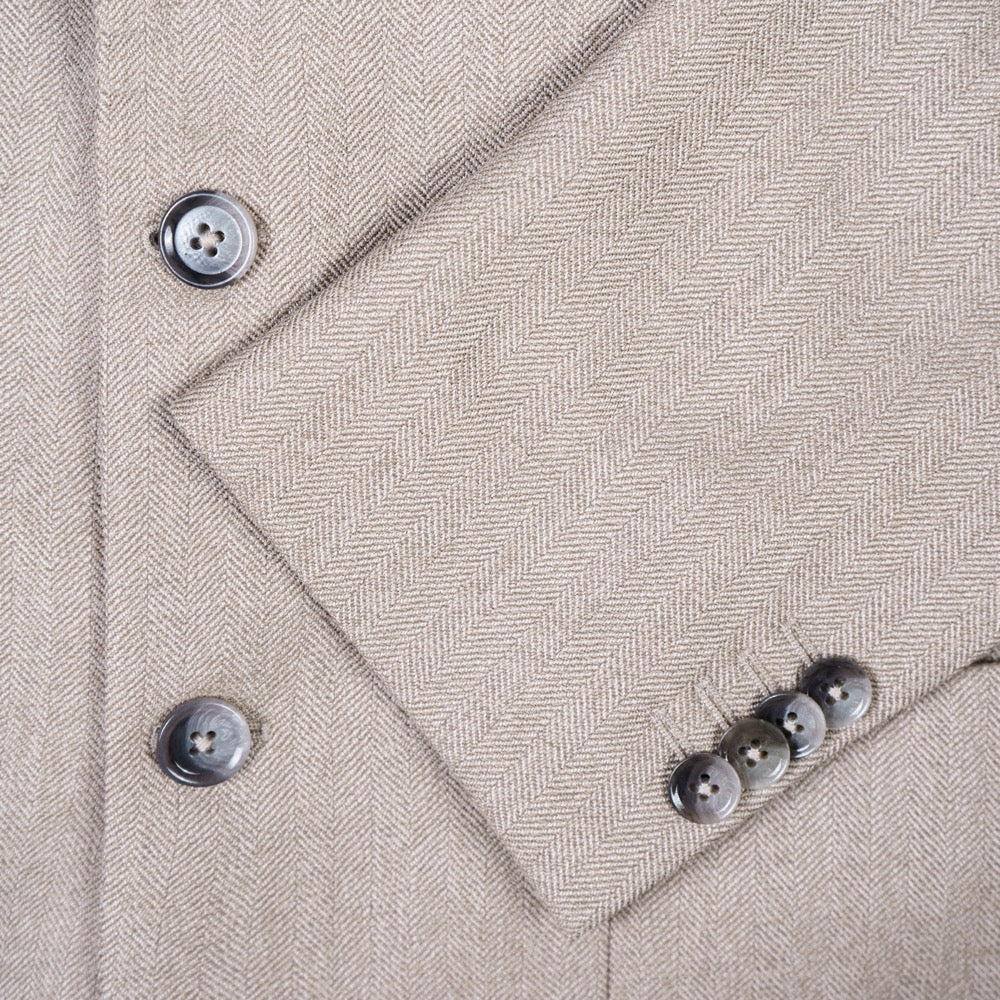 Biscuit Herringbone Jacket – Rampley and Co