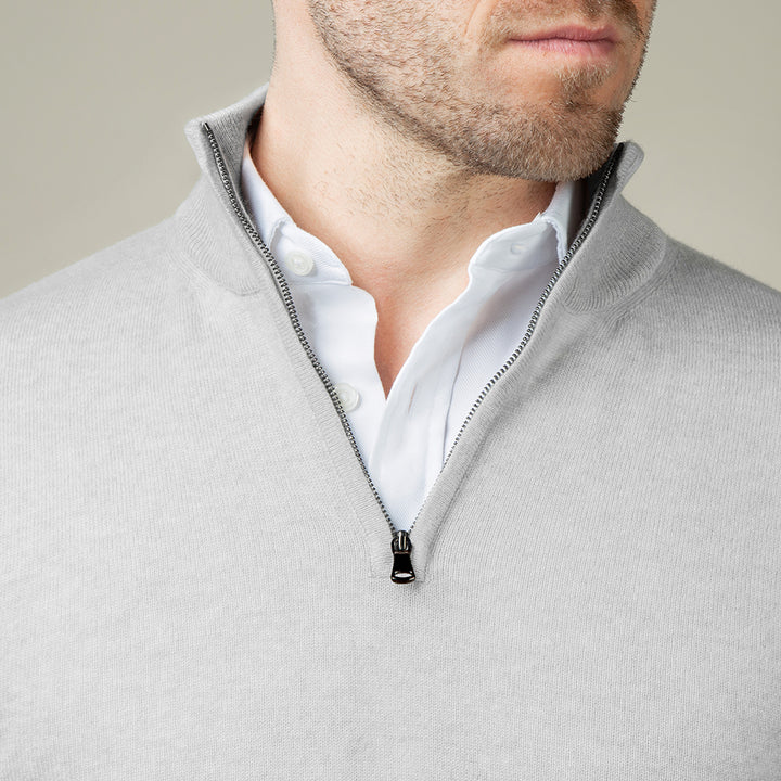 Cashmere quarter zip mens online