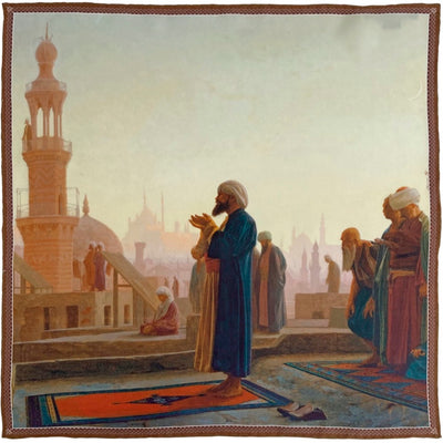 Prayer in Cairo Pocket Square