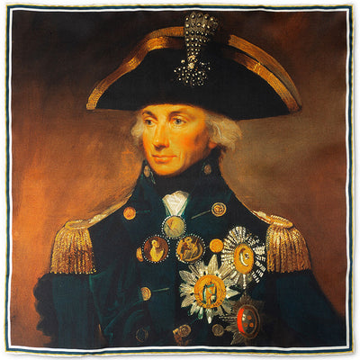 Rear Admiral Horatio Nelson Pocket Square