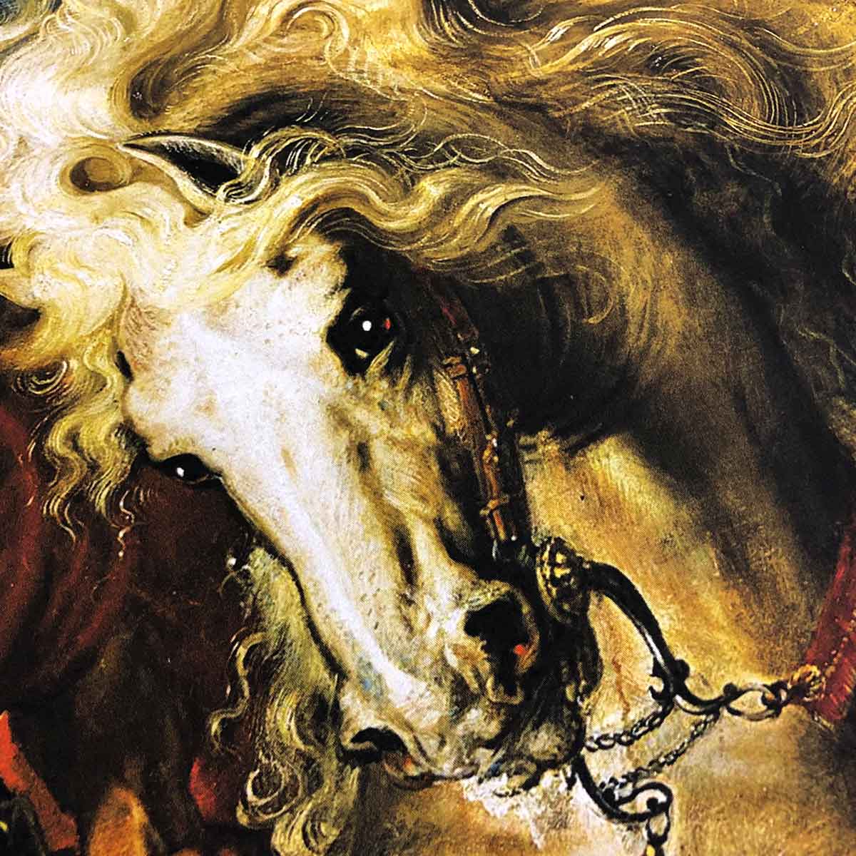 Saint George and the Dragon by Rubens Silk Jacket Lining – Rampley and Co