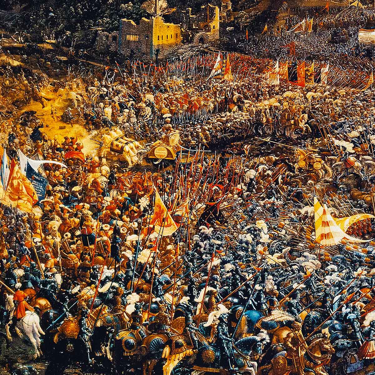 The Battle of Alexander at Issus Silk Jacket Lining – Rampley and Co