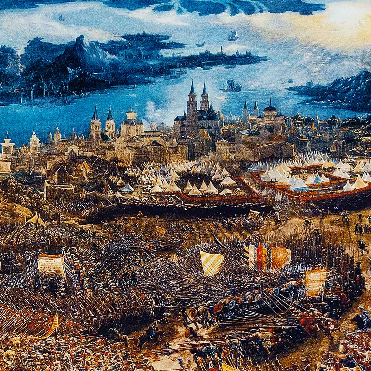 The Battle of Alexander at Issus Silk Jacket Lining – Rampley and Co